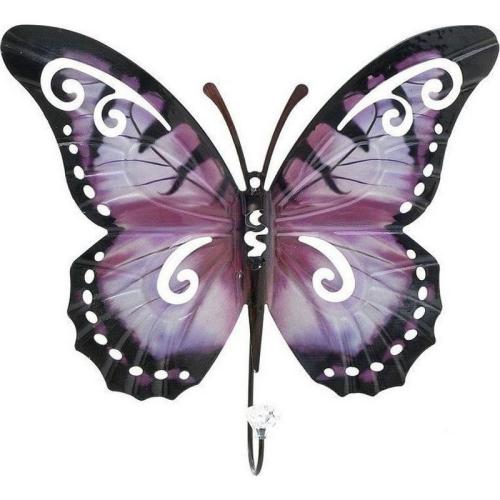 Κρεμάστρα Πεταλούδα 32X31 Pink 3-70-148-0012 Inart
