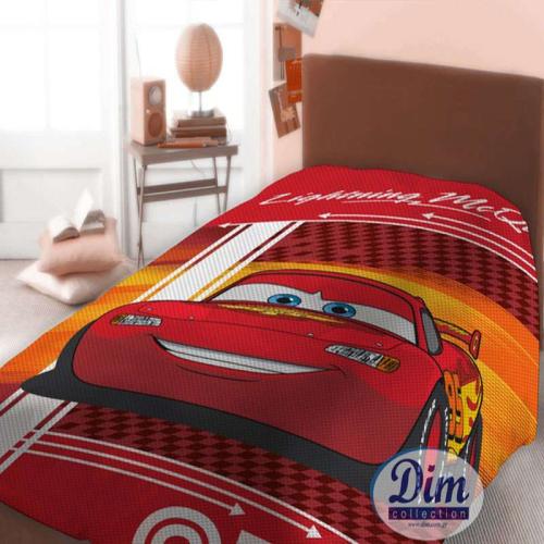 Κουβέρτα Παιδική Πικέ Disney Cars 575 Digital Print DimCol
