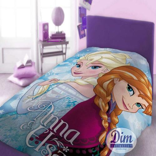 Κουβέρτα Παιδική Πικέ Disney Frozen 505 Digital Print DimCol