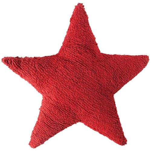 Μαξιλάρι Παιδικό Διακοσμητικό (Με Γέμιση) Αστέρι LΟR-SC-SΤ-R Κόκκινο Lorena Canals