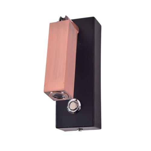 Φωτιστικό Τοίχου - Απλίκα 77-3521 SE 128-1AC Led Dave Black-Copper Homelighting