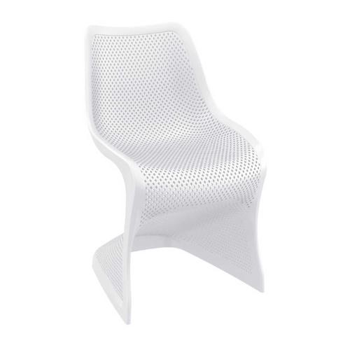 Καρέκλα Bloom White 20-0024 50X58X85 cm Siesta Σετ 4τμχ