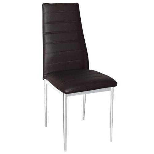 Καρέκλα Jetta ΕΜ966Χ,56 Brown 40x50x95 cm Σετ 6τμχ