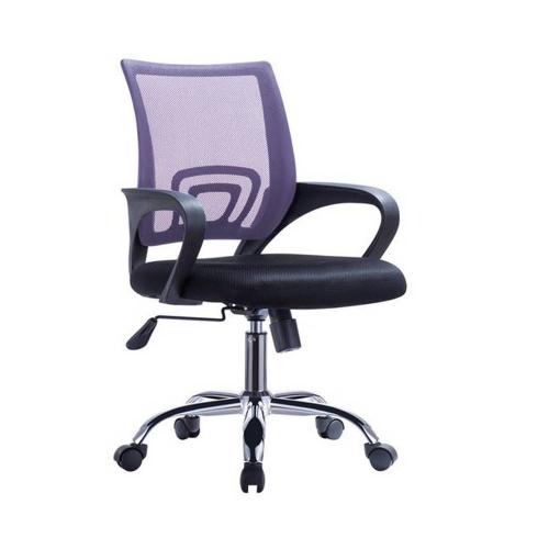 Πολυθρόνα Γραφείου Με Ανάκλιση BF2101-F ΕΟ254,21F Chrome Purple-Black