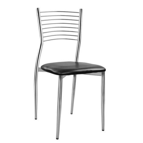 Καρέκλα Elvira HM0025.02 40x44x83 Με Κάθισμα Από Black Pu Σετ 4τμχ