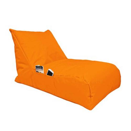 Πουφ Pogo Orange 60X100X60