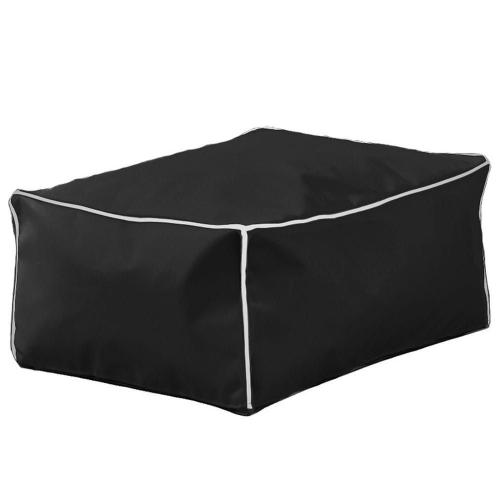 Πουφ Σκαμπό Cube Black 70X50
