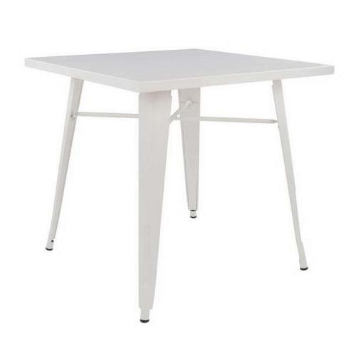 Τραπέζι HM0608.21 Milk White 80x80x76