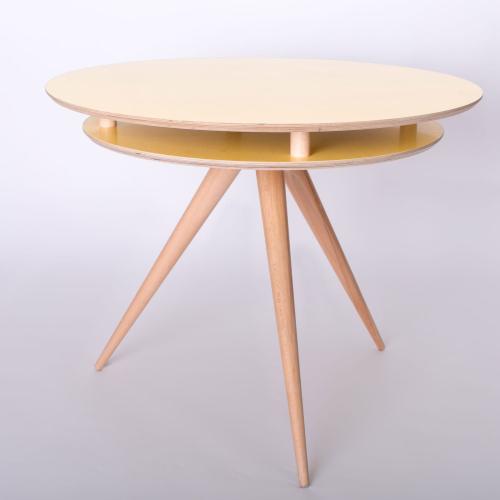 Τραπέζι Triad Yellow Φ105X75 cm