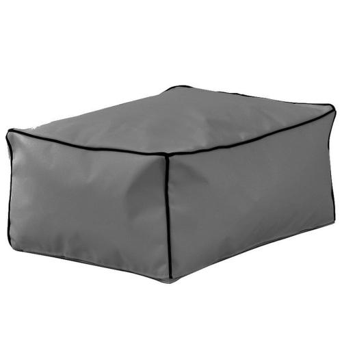 Πουφ Σκαμπό Cube Grey 70X50