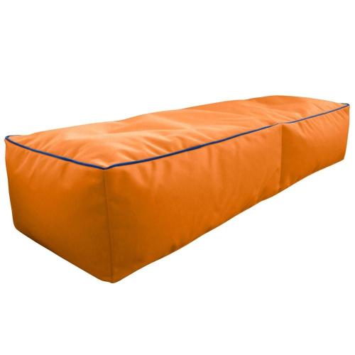 Πουφ Σκαμπό Plank Orange 150X50