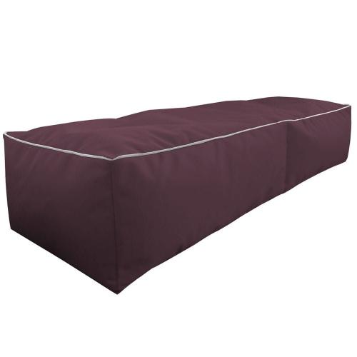 Πουφ Σκαμπό Plank Purple 150X50