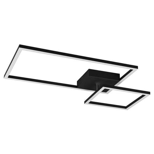 Φωτιστικό Οροφής - Πλαφονιέρα Padella R62642132 25W Led 37x63x7cm Black Mat RL Lighting