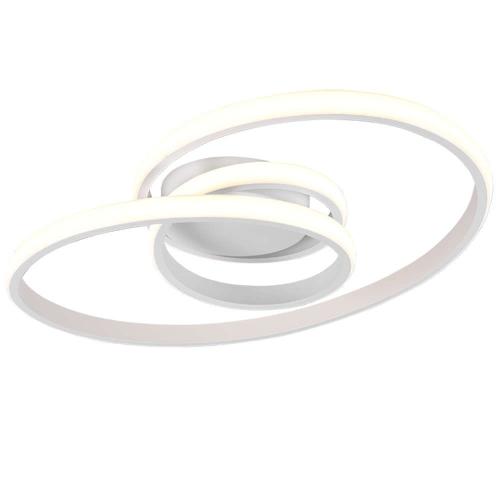 Φωτιστικό Οροφής - Πλαφονιέρα Sansa 1xLed 18,5W 53x43x17cm White Mat RL Lighting