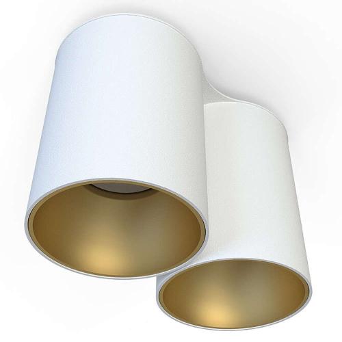 Φωτιστικό Οροφής - Σποτ Eye Tone 7665 2xGU10 10W White-Gold Nowodvorski