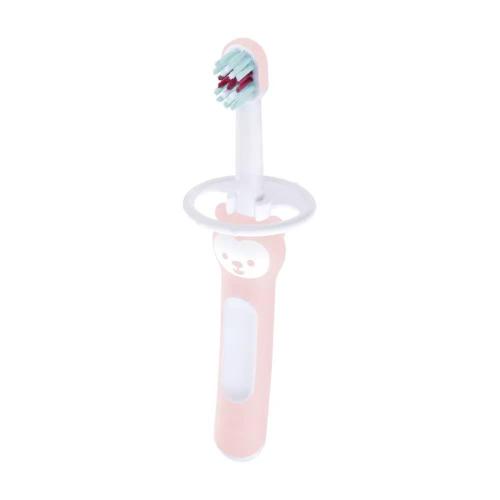 Εκπαιδευτική Οδοντόβουρτσα Με Ασπίδα Προστασίας 606G 6+ Μηνών Pink Mam