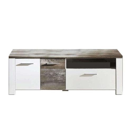 Έπιπλο Τηλεόρασης Mateo Mateo_stv 144x61x48cm White-Antique Oak