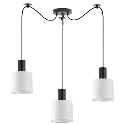 Φωτιστικό Οροφής Adept Tube 77-8507 40x40x300cm 3xE27 60W Black-White Homelighting