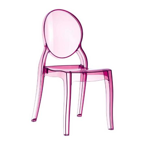 Καρέκλα Elizabeth Pink 32-0022 47X50X90 cm Siesta Σετ 4τμχ