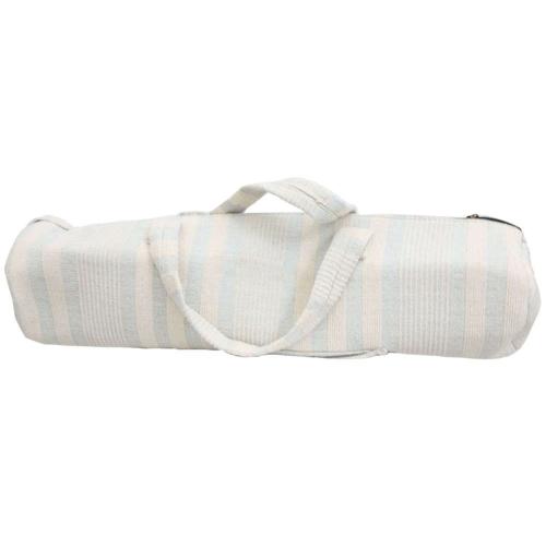 Τσάντα Γυμναστικής Yoga Mat Bag 610006 15x15x68cm Grey & White Soulworks