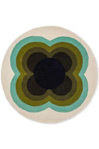 Χαλί Sunflower 060007 Olive Round Orla Kiely