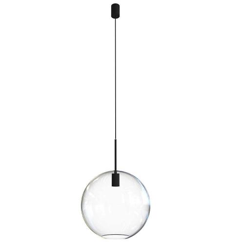Φωτιστικό Οροφής Sphere XL 7846 E27 40W Black-Clear Nowodvorski