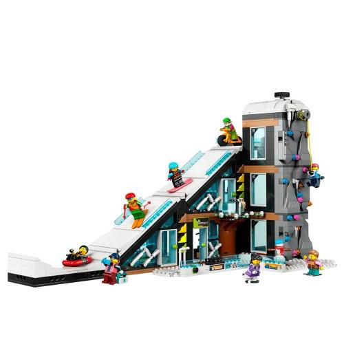 Χιονοδρομικό Και Αναρριχητικό Κέντρο 60366 City Συναρμολογούμενο 1045τμχ 7 ετών+ Multicolor Lego