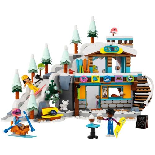 Διακοπές - Πίστα Σκι Και Καφετέρια 41756 Friends 980τμχ 9 ετών+ Multicolor Lego
