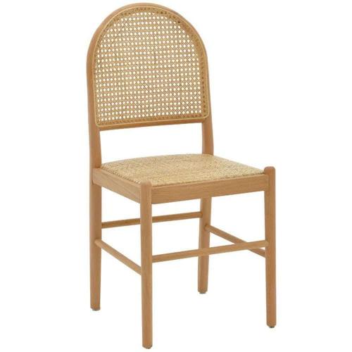 Καρέκλα Alessia 263-000010 43x40x89cm Natural