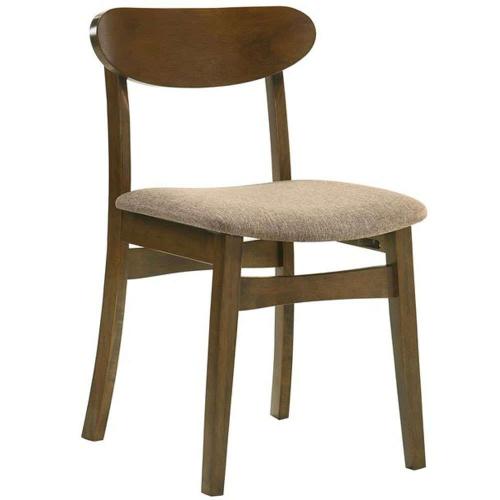 Καρέκλα Dom Ε802,2 48x51x79cm Walnut-Brown