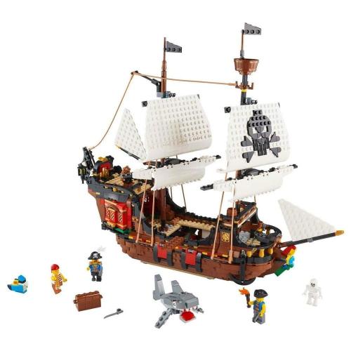 Πειρατικό Καράβι 31109 Συναρμολογούμενο 1264τμχ 9 ετών+ Multicolor Creator Lego
