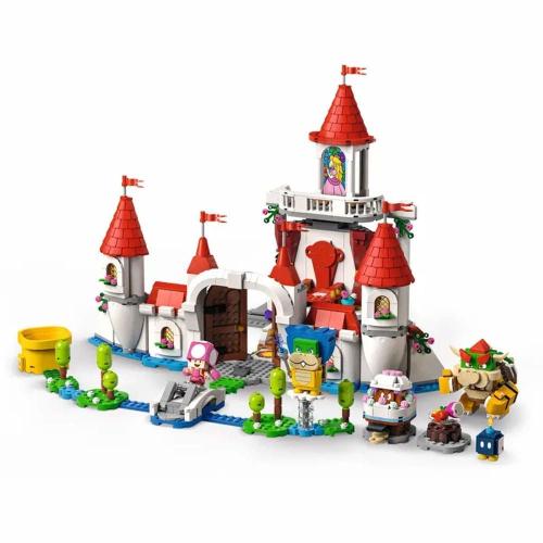 Πίστα Επέκτασης Peachs Castle Nintendo Super Mario 71408 Συναρμολογούμενη 1216τμχ 8 ετών+ Multicolor Lego