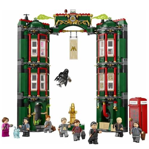 Το Υπουργείο Μαγείας 76403 Harry Potter Συναρμολογούμενο 990τμχ 9 ετών+ Green-Red Lego