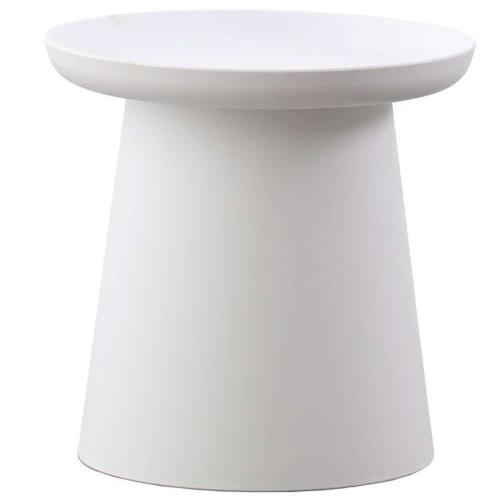 Τραπέζι Σαλονιού Tech 27-0184 Φ50x46,5cm White