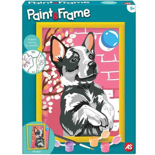 Ζωγραφίζω Με Αριθμούς Παιχνιδιάρικο Husky Paint Frame 1038-41013 Multi As Company