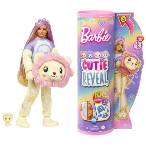 Κούκλα Barbie Cutie Reveal Λιονταράκι HKR06 Cream-Pink Mattel