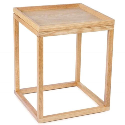 Τραπέζι Βοηθητικό Cube LBTAH-MU20135 40x40x50cm Oak Andrea House