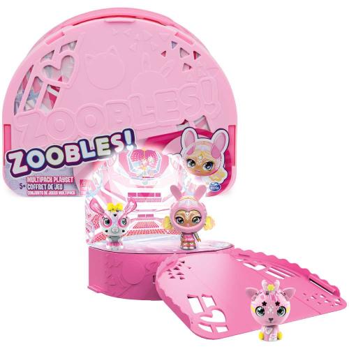 Παιχνίδι Μινιατούρα Zoobles! Multipack 6061529 Playset Pink Spin Master