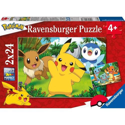 Παζλ Pokemon Pikachu & Pals 05668 2x24pcs 4 Ετών+ Multicolor Ravensburger