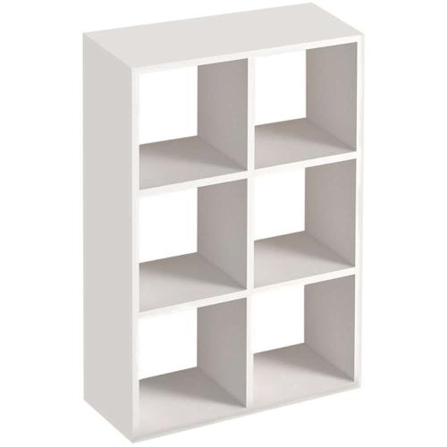 Βιβλιοθήκη Cube 0221534 73,5x34x109cm White