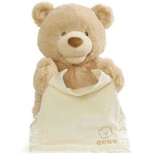 Λούτρινο Αρκουδάκι Gund P.Lushes 6069428 Pets Peek A Boo Bear Plush Toy Beige Spin Master