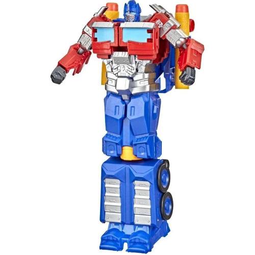 Φιγούρα Δράσης Nerf Transformers F3901 Rise Of The Beast 2-In-1 Optimus Prime Blaster Blue Hasbro