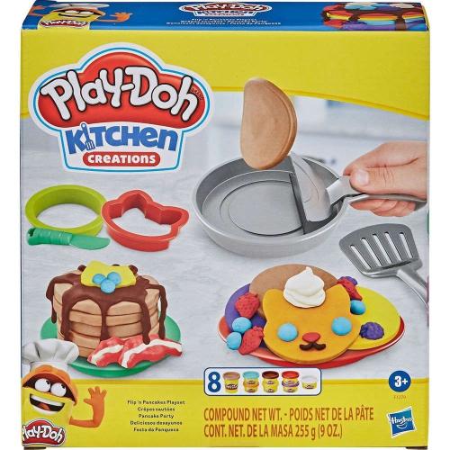 Πλαστελίνη - Παιχνίδι Play-Doh Δημιουργίες Κουζίνας Pancakes F1279 Multi Hasbro