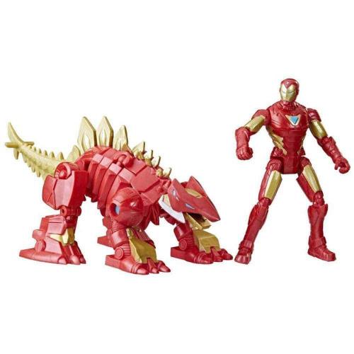 Φιγούρα Δράσης Marvel Mech Strike Mechasaurus Iron Man Iron Stomper F7869 Red Hasbro