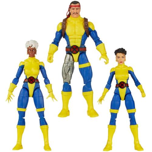 Φιγούρες Δράσης (Σετ 3Τμχ) Marvel F7025 X-Men Storm Forge And Jubilee 15cm Yellow-Blue Hasbro