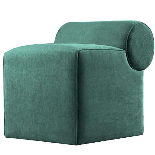 Σκαμπό Linburg 209FLF1377 45x60x56cm Green