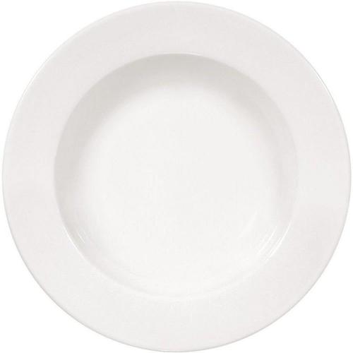 Πιάτο Πορσελάνινο Στρογγυλό Βαθύ 001.160941K6 Φ22Χ3,6cm White Espiel