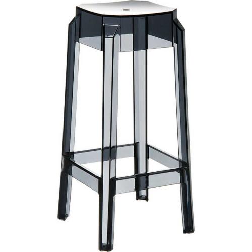 Σκαμπό Μπαρ Fox Stool 65 Black 32-0107 36Χ36Χ65cm Siesta Σετ 2τμχ