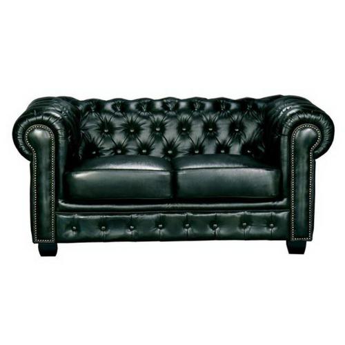 Καναπές Διθέσιος Chesterfield 689 Ε9574,23 160x92x72cm Antique Green