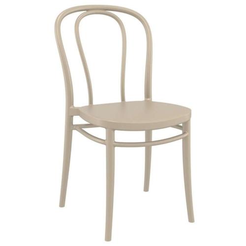 Καρέκλα Victor 20.0312 45Χ52Χ85cm Dove Grey Siesta